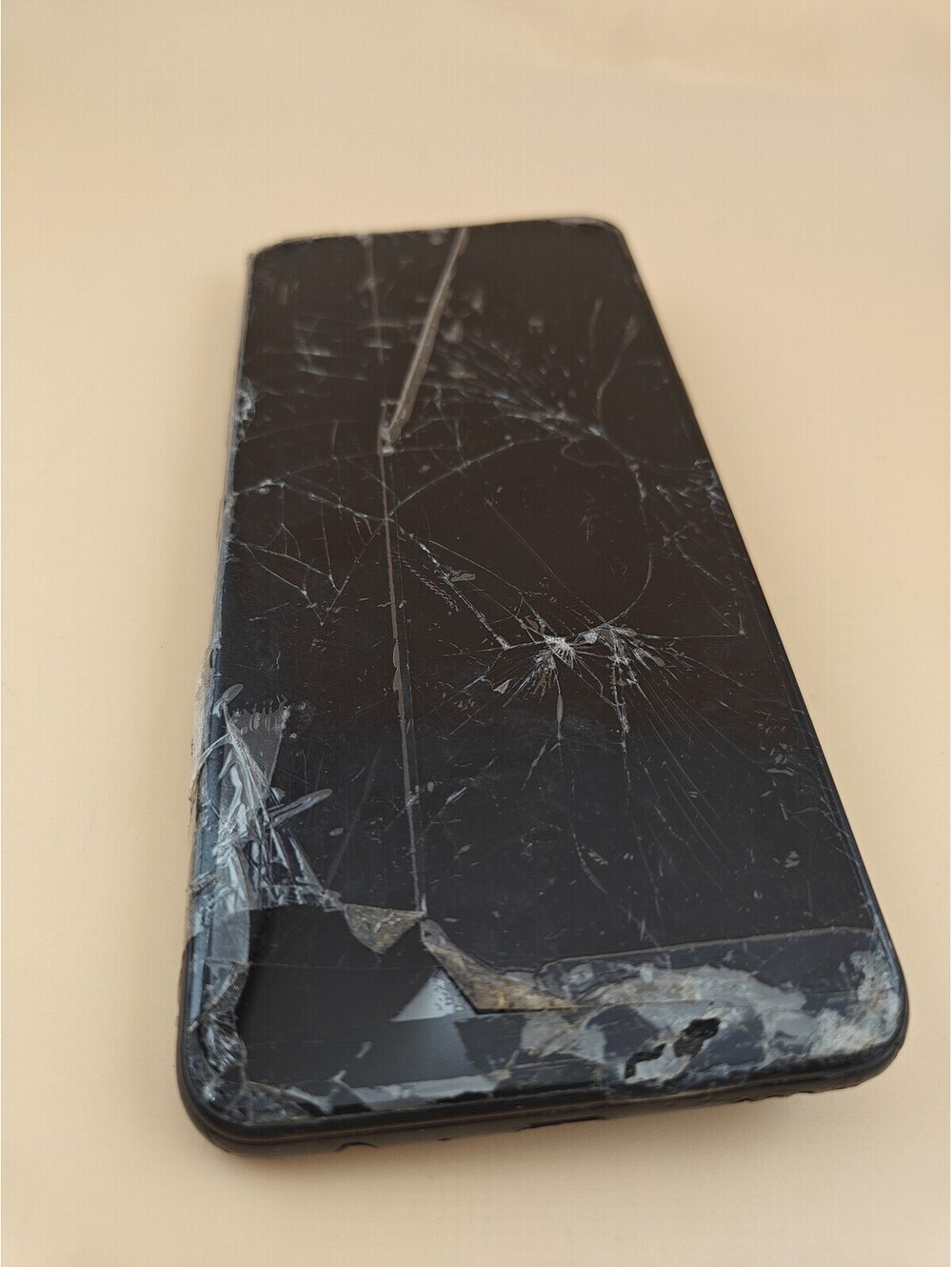 LG K51 LM-K500MM 32GB Black Smartphone Cracked Screen No Power Parts Only